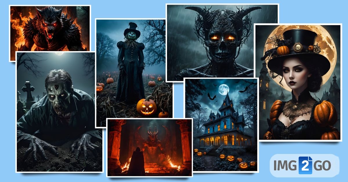 Générateur d’art IA Halloween Img2Go