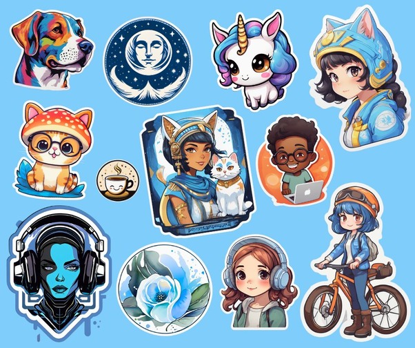 AI Art Stickers