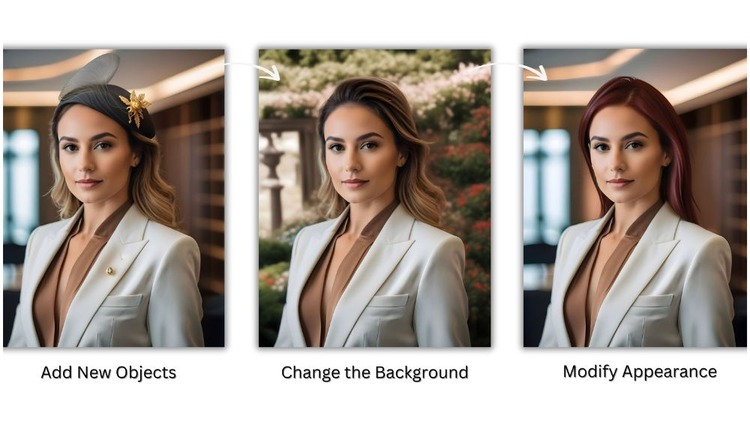 girl before and after editing