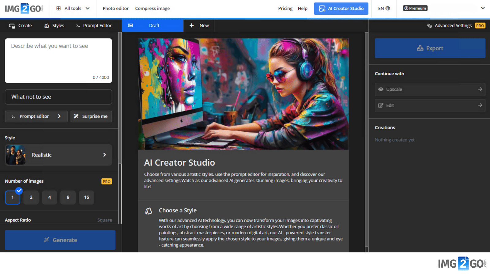 Creator Studio