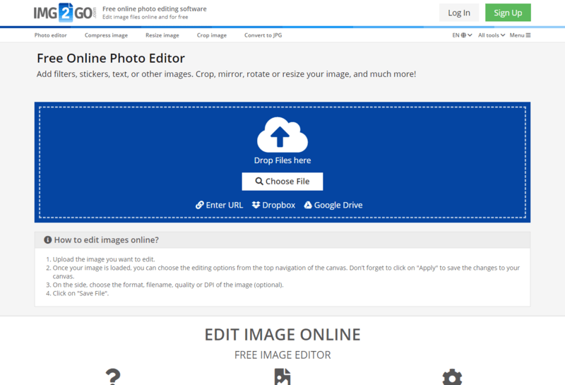 Free Online Image Editor