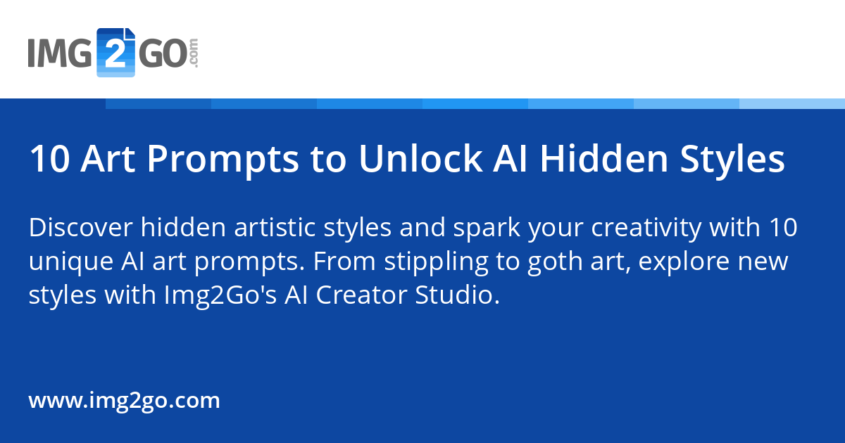 10 Art Prompts to Unlock AI Hidden Styles