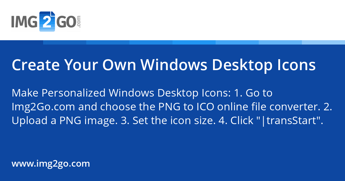 Create Your Own Windows Desktop Icons