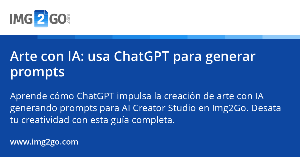 Arte con IA: usa ChatGPT para generar prompts