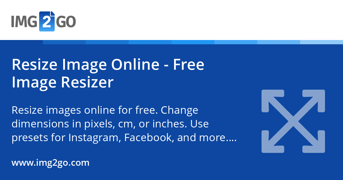 Resize Image Online - Free Image Resizer